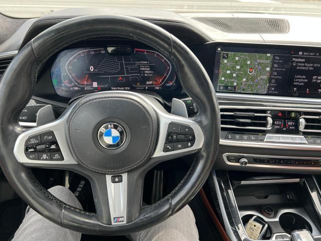 5UXCX4C56KLB39852 - 2019 BMW X7 XDRIVE50I BLUE photo 7