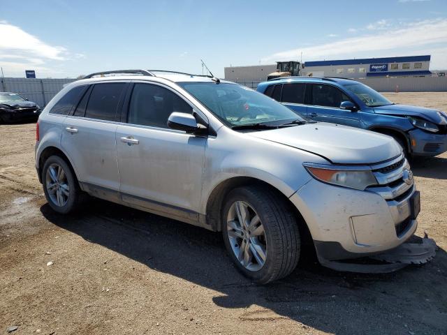2FMDK4KC8BBB67066 - 2011 FORD EDGE LIMITED SILVER photo 4