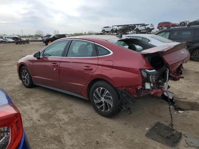 KMHL24JJ3PA080450 - 2023 HYUNDAI SONATA HYBRID RED photo 2