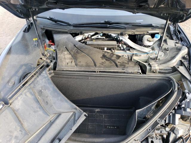 5YJSA1E26HF229396 - 2017 TESLA MODEL S Մոխրագույն լուսանկար 11