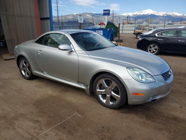 JTHFN48Y040051130 - 2004 LEXUS SC 430 SILVER photo 4