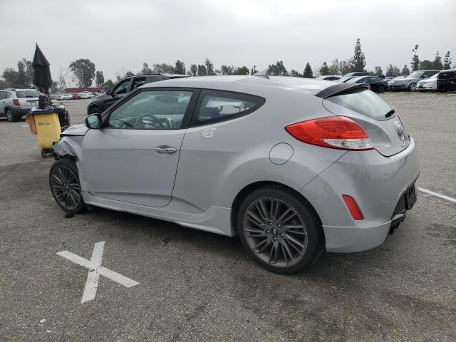 KMHTC6AD4DU130365 - 2013 HYUNDAI VELOSTER GRAY photo 2