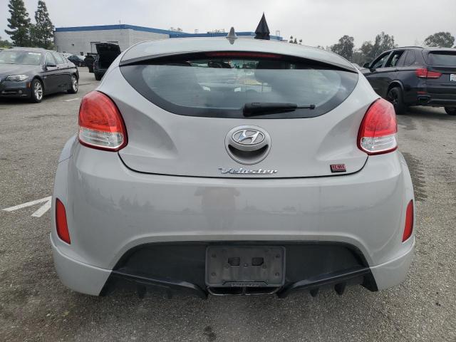 KMHTC6AD4DU130365 - 2013 HYUNDAI VELOSTER GRAY photo 6