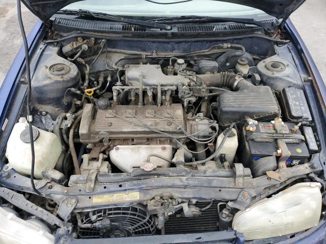 1Y1SK5266TZ026079 - 1996 GEO PRIZM BASE ლურჯი ფოტო 11