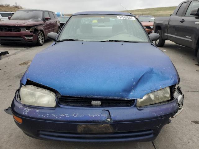 1Y1SK5266TZ026079 - 1996 GEO PRIZM BASE ლურჯი ფოტო 5