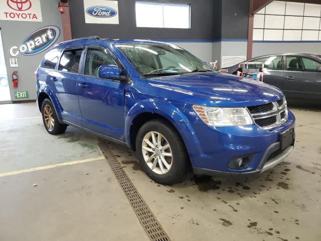 3C4PDCBG9FT697002 - 2015 DODGE JOURNEY SXT BLUE photo 4