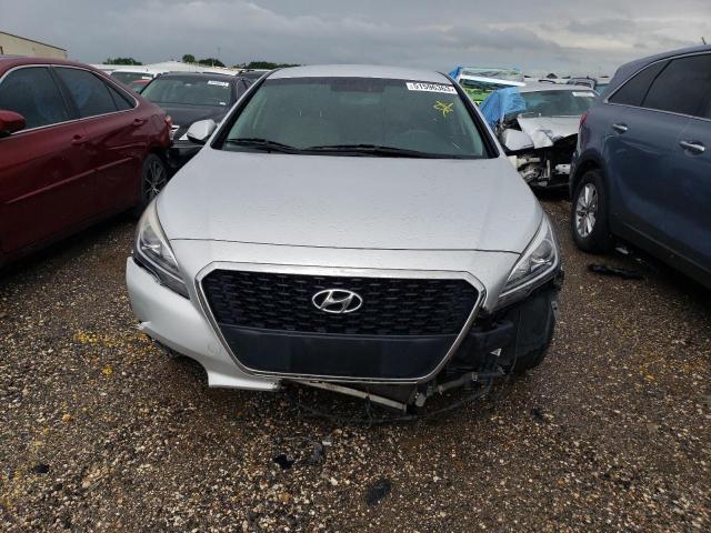 KMHE24L17GA018507 - 2016 HYUNDAI SONATA HYBRID SILVER photo 5