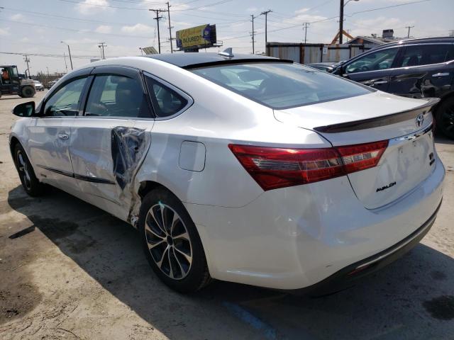 4T1BD1EB7JU063132 - 2018 TOYOTA AVALON HYBRID WHITE photo 2