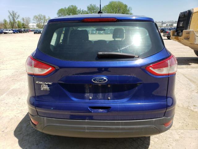 1FMCU0F78EUB00851 - 2014 FORD ESCAPE S BLUE photo 6