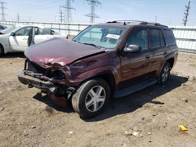 1GNDT13S162268409 - 2006 CHEVROLET TRAILBLAZE LS BURGUNDY photo 1