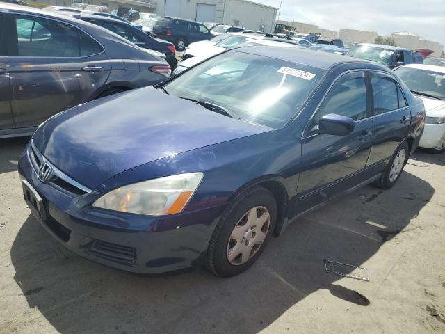 1HGCM564X7A175886 - 2007 HONDA ACCORD LX BLUE photo 1