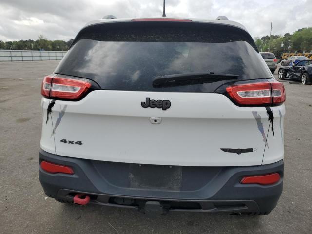 1C4PJMBS0FW587744 - 2015 JEEP CHEROKEE TRAILHAWK WHITE photo 6