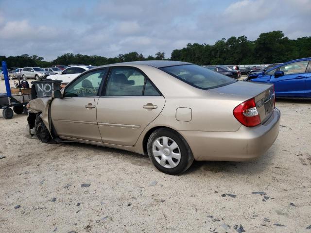 4T1BE32K63U659266 - 2003 TOYOTA CAMRY LE TAN photo 2