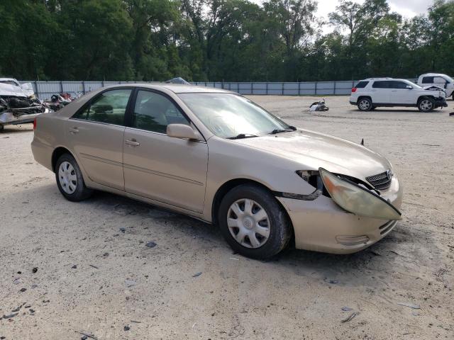 4T1BE32K63U659266 - 2003 TOYOTA CAMRY LE TAN photo 4