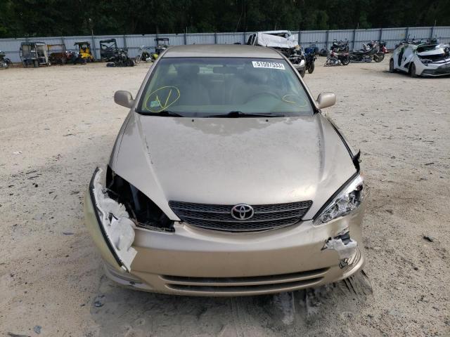 4T1BE32K63U659266 - 2003 TOYOTA CAMRY LE TAN photo 5