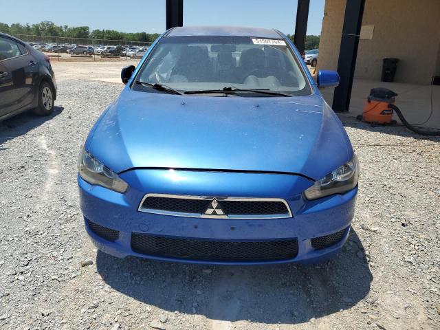 JA32U2FU1BU044506 - 2011 MITSUBISHI LANCER ES/ES SPORT BLUE photo 5