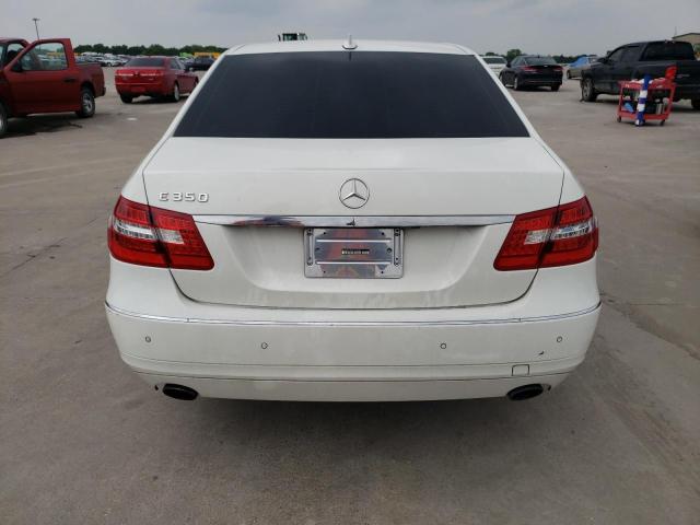 WDDHF5GB3AA246855 - 2010 MERCEDES-BENZ E 350 WHITE photo 6