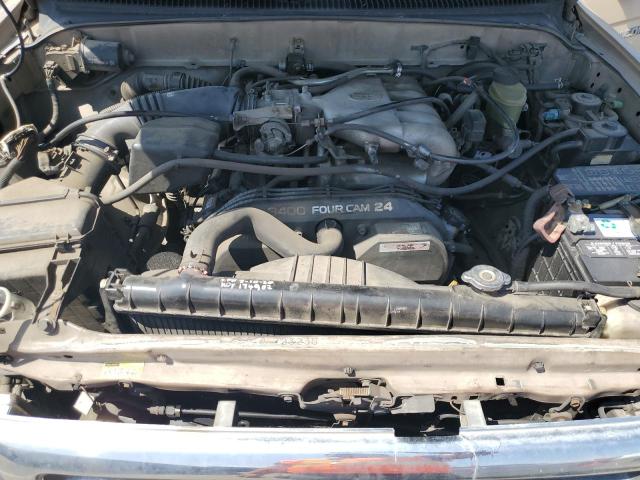 4TASN92N1YZ578473 - 2000 TOYOTA TACOMA XTRACAB PRERUNNER ბეჟი ფოტო 11