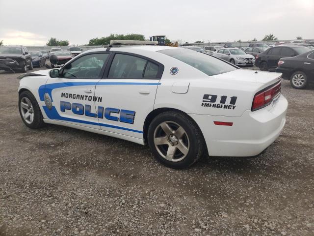2C3CDXAG5EH362063 - 2014 DODGE CHARGER POLICE WHITE photo 2