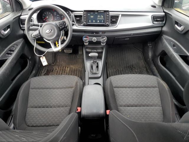 3KPA24AD7LE362801 - 2020 KIA RIO LX BLACK photo 8