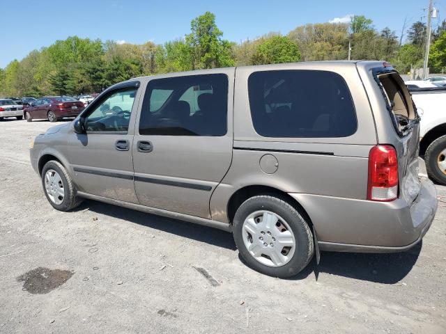 1GNDV23LX6D112916 - 2006 CHEVROLET UPLANDER LS 米色 照片 2