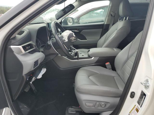 5TDGZRAHXMS524787 - 2021 TOYOTA HIGHLANDER XLE 白色 照片 7