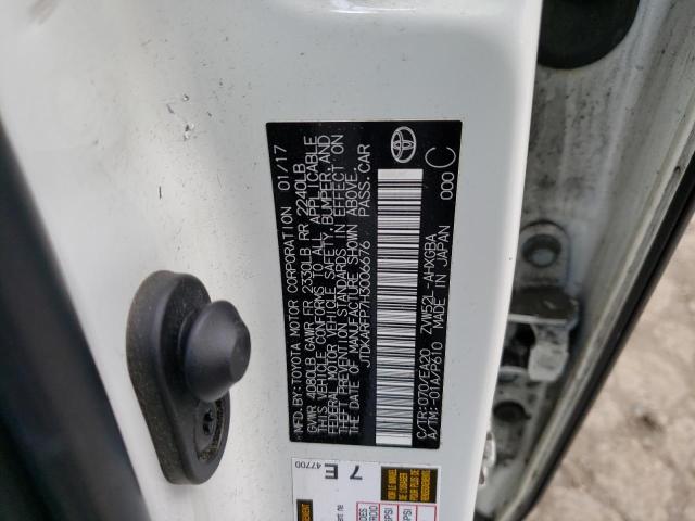 JTDKARFP7H3006676 - 2017 TOYOTA PRIUS PRIM 白色 照片 13