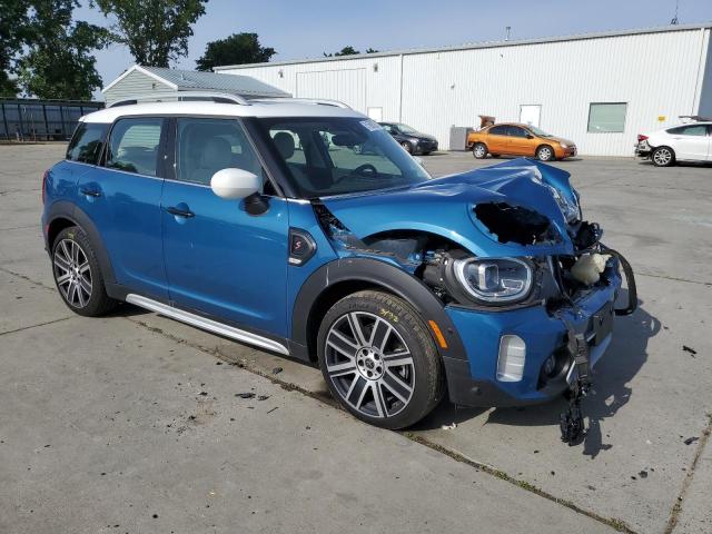 WMZ53BR09N3P16025 - 2022 MINI COOPER S COUNTRYMAN BLUE photo 4