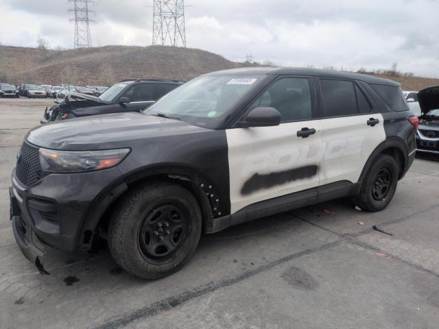 1FM5K8AB7LGC13971 - 2020 FORD EXPLORER POLICE INTERCEPTOR 双色 照片 1