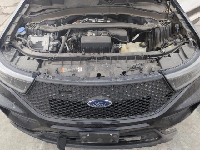 1FM5K8AB7LGC13971 - 2020 FORD EXPLORER POLICE INTERCEPTOR 双色 照片 12