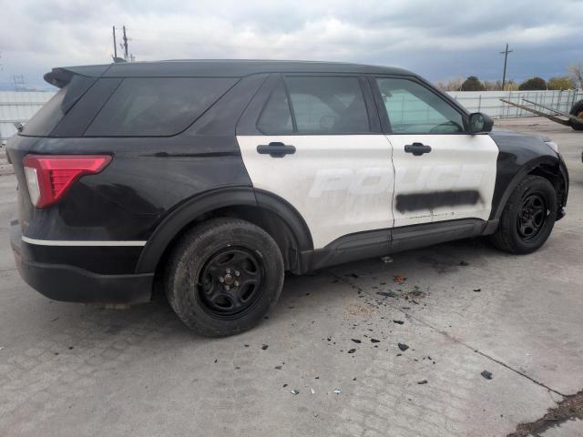 1FM5K8AB7LGC13971 - 2020 FORD EXPLORER POLICE INTERCEPTOR 双色 照片 3
