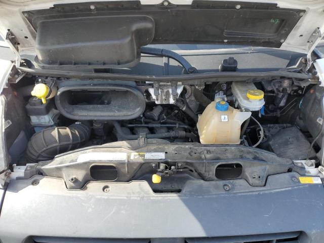 3C6TRVNG5JE134668 - 2018 RAM PROMASTER 1500 STANDARD WHITE photo 11