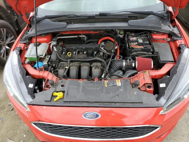 1FADP3F29FL261325 - 2015 FORD FOCUS SE RED photo 11