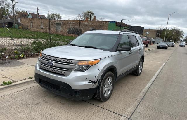 1FM5K8B84DGA98718 - 2013 FORD EXPLORER SILVER photo 2