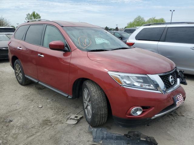 5N1AR2MM6GC609701 - 2016 NISSAN PATHFINDER S RED photo 4