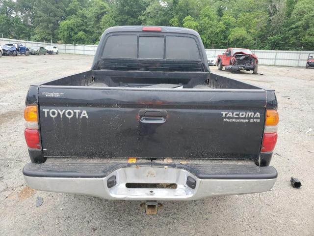 5TEGM92N41Z749353 - 2001 TOYOTA TACOMA DOUBLE CAB PRERUNNER BLACK photo 6
