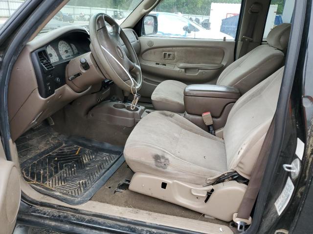 5TEGM92N41Z749353 - 2001 TOYOTA TACOMA DOUBLE CAB PRERUNNER BLACK photo 7