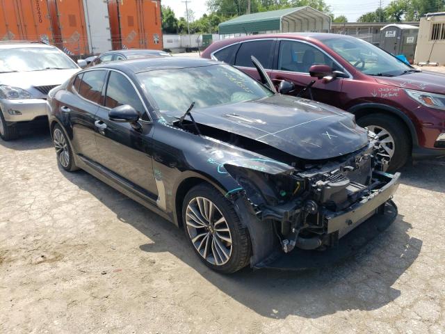 KNAE25LA7J6012028 - 2018 KIA STINGER PREMIUM BLACK photo 4