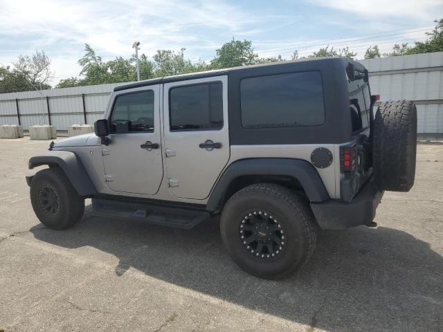 1C4BJWDG5HL507521 - 2017 JEEP WRANGLER U SPORT GRAY photo 2