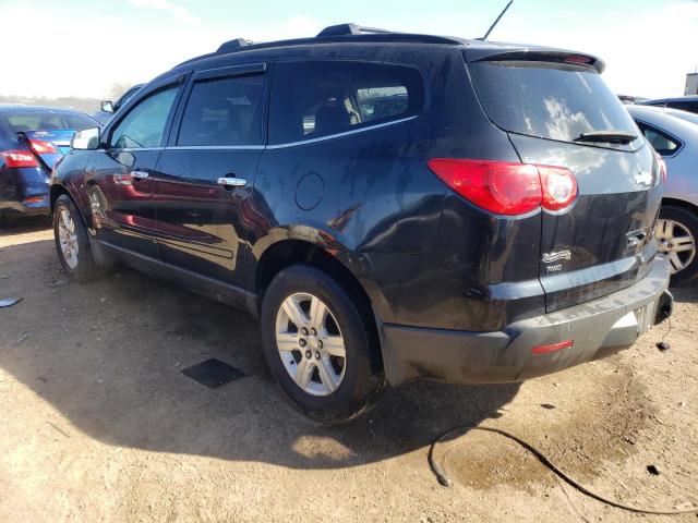 1GNLVGED6AS154583 - 2010 CHEVROLET TRAVERSE LT BLACK photo 2