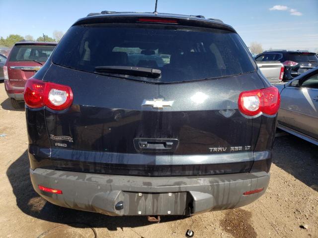 1GNLVGED6AS154583 - 2010 CHEVROLET TRAVERSE LT BLACK photo 6