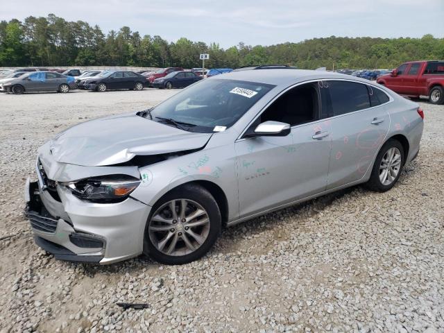 1G1ZD5ST3JF275207 - 2018 CHEVROLET MALIBU LT SILVER photo 1