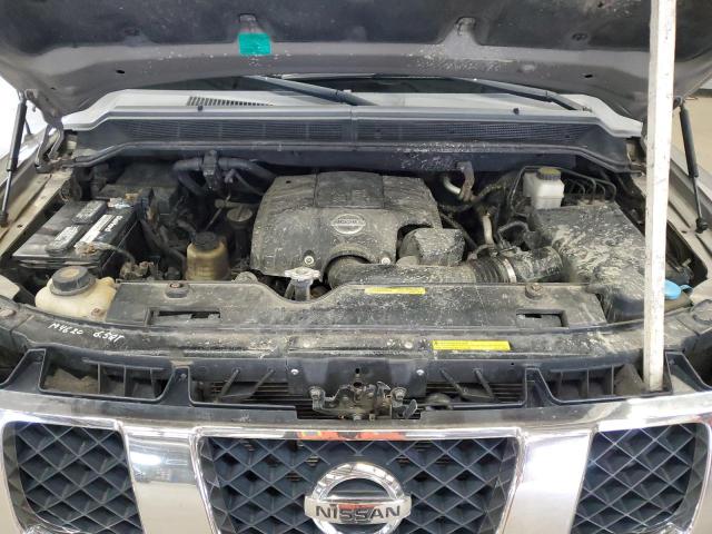 1N6AA07C28N354664 - 2008 NISSAN TITAN XE SILVER photo 11