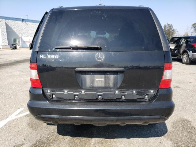 4JGAB57E73A420183 - 2003 MERCEDES-BENZ ML 350 BLACK photo 6