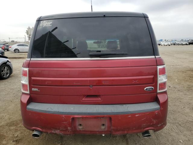 2FMGK5C80DBD05862 - 2013 FORD FLEX SEL RED photo 6