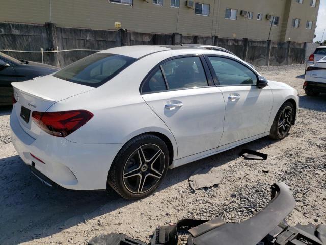 W1K3G4FB0MJ270229 - 2021 MERCEDES-BENZ A 220 4MATIC WHITE photo 3