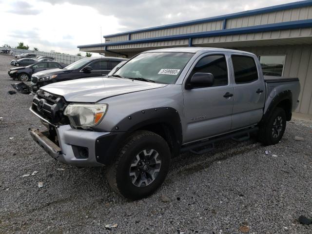 5TFJU4GN6EX057576 - 2014 TOYOTA TACOMA DOUBLE CAB PRERUNNER SILVER photo 1