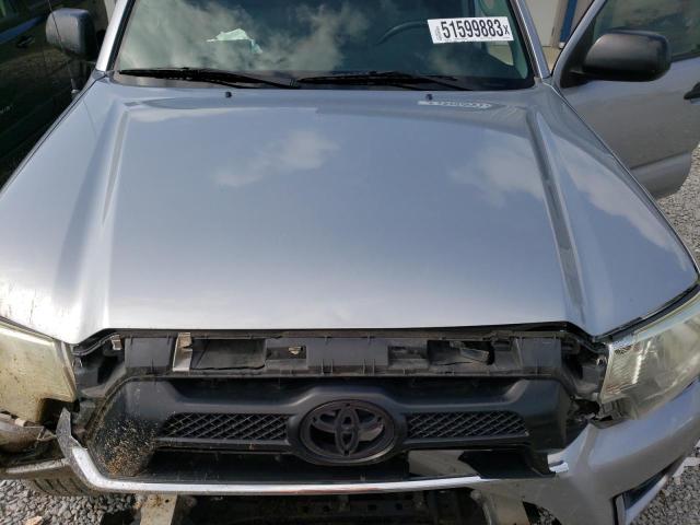 5TFJU4GN6EX057576 - 2014 TOYOTA TACOMA DOUBLE CAB PRERUNNER SILVER photo 11