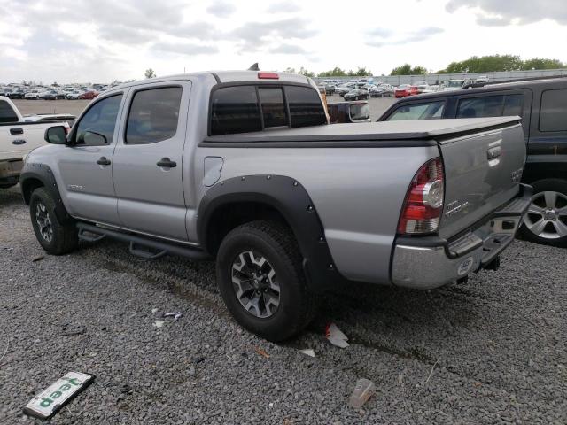 5TFJU4GN6EX057576 - 2014 TOYOTA TACOMA DOUBLE CAB PRERUNNER SILVER photo 2