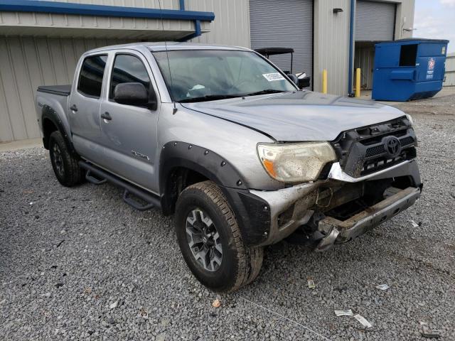 5TFJU4GN6EX057576 - 2014 TOYOTA TACOMA DOUBLE CAB PRERUNNER SILVER photo 4